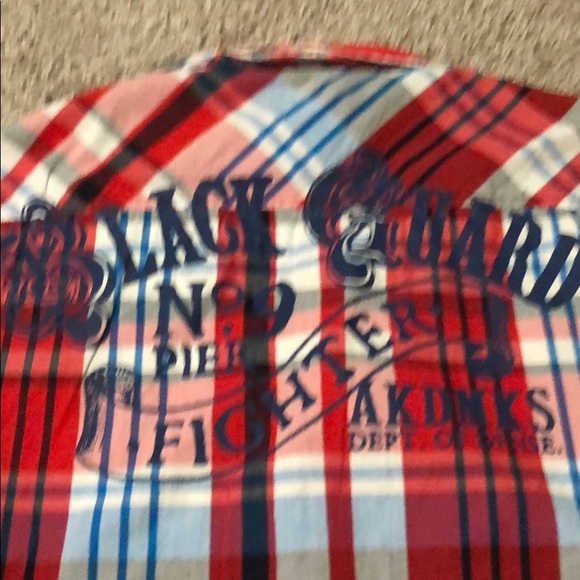 Akademiks plaid button down - Picture 4 of 7